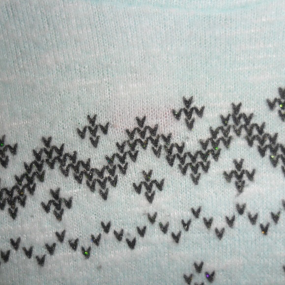 No Boundries Tunic Mint Long Sleeve Pullover Sz S - Picture 4 of 6